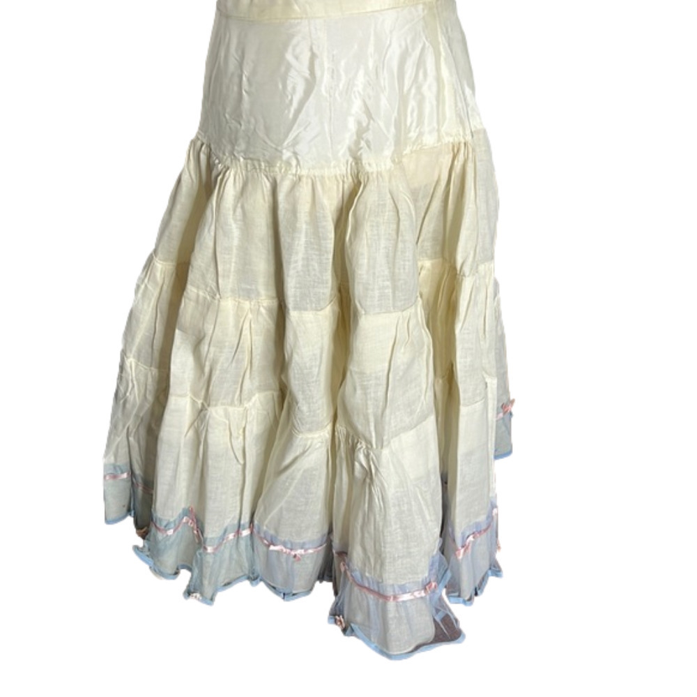 Gorgeous Handmade Maxi Petticoat  Tiered Skirt